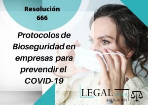 Protocolos generales de Bioseguridad para las empresas para prevenir el Covid-19