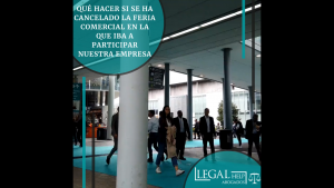 Qué hacer si cancelan la feria comercial donde iba a participar