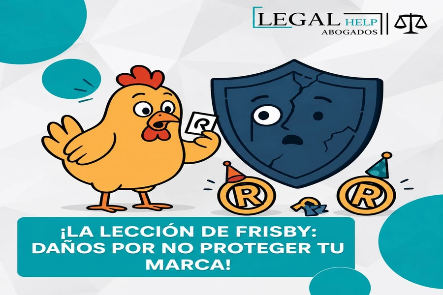 La lección de Frisby: daños por no proteger adecuadamente la marca