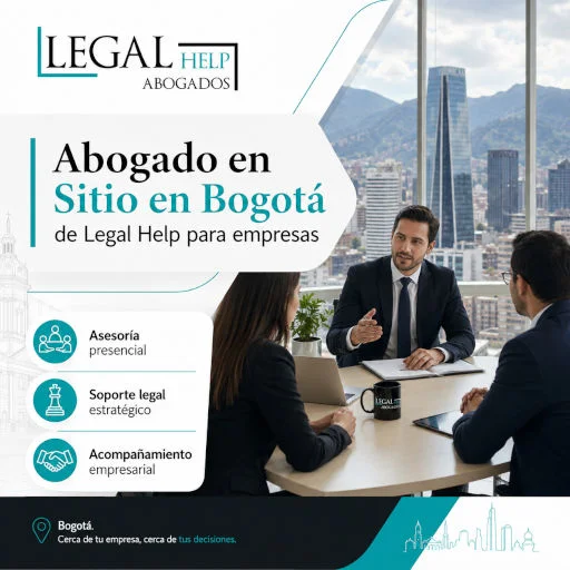 Abogado en Sitio en Bogotá de Legal Help para empresas