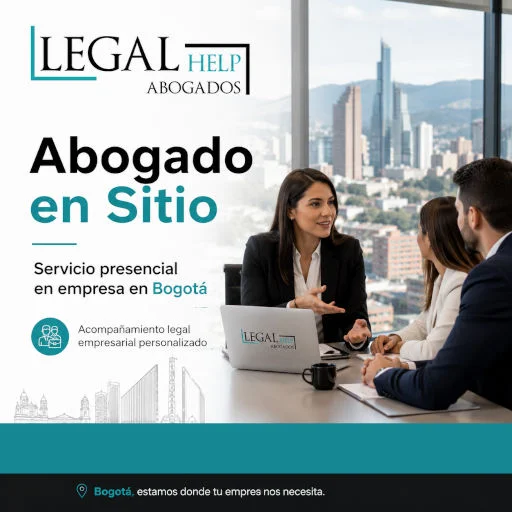 Abogado presencial en empresa en Bogotá servicio Abogado en Sitio
