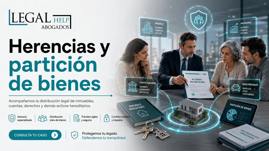 Herencias y partición de bienes en Colombia