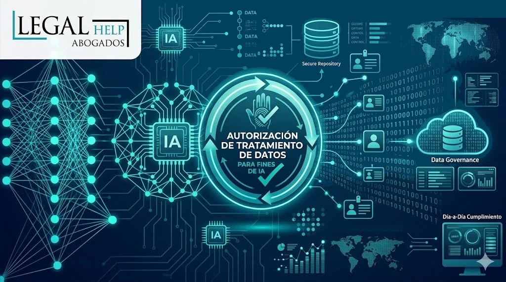 Pasos para obtener la autorización de tratamiento de datos con fines de inteligencia artificial